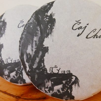 Puerh wrapper by Wu De