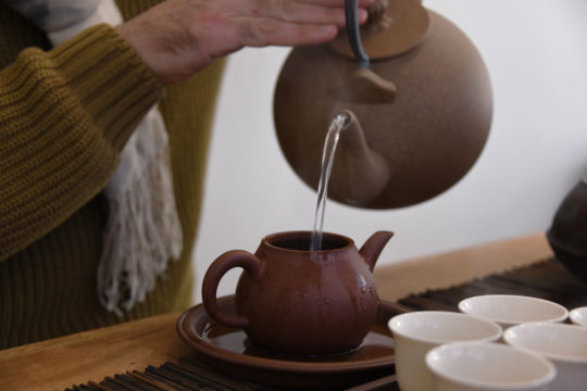 private gong fu tea ceremony